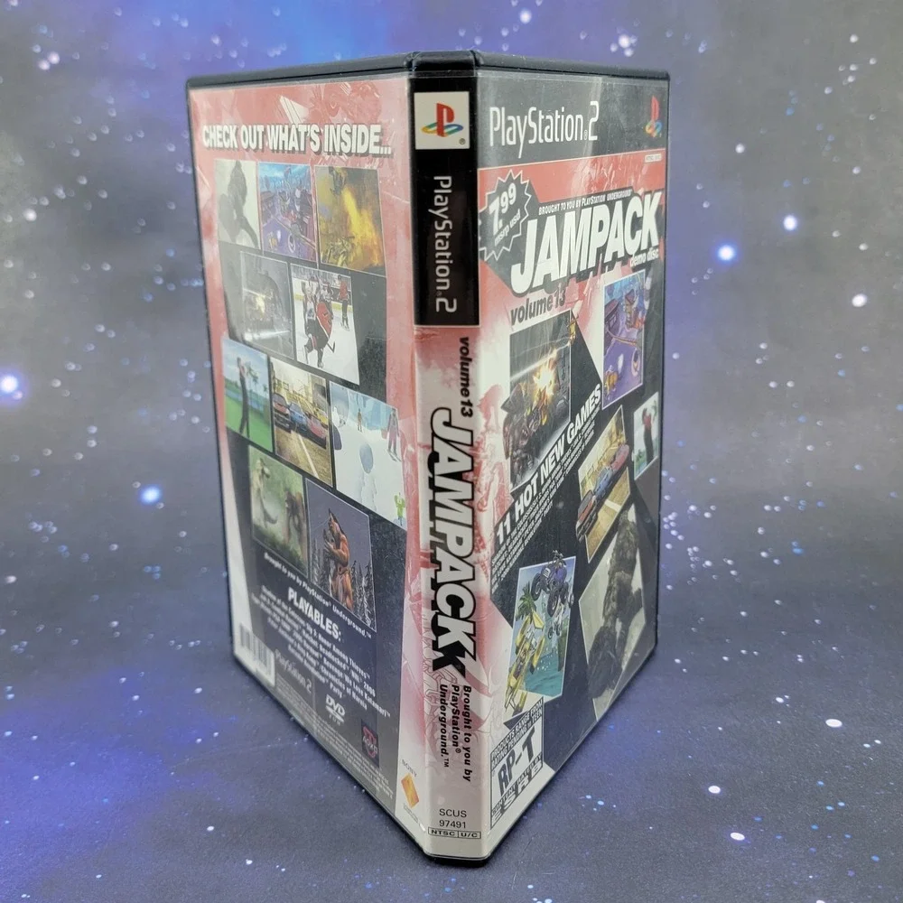 Jampack Volume 13 (Sony PlayStation 2) Video Game Demo Disc CIB